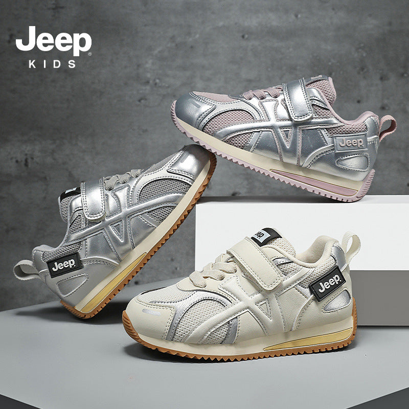 Women's & Children's Spring Moral Training White Kid's Sneakers
