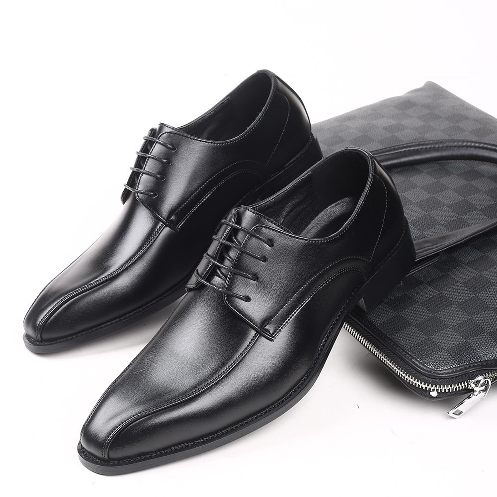 Men's Trendy Formal Wear Business Plus Size Leather Shoes