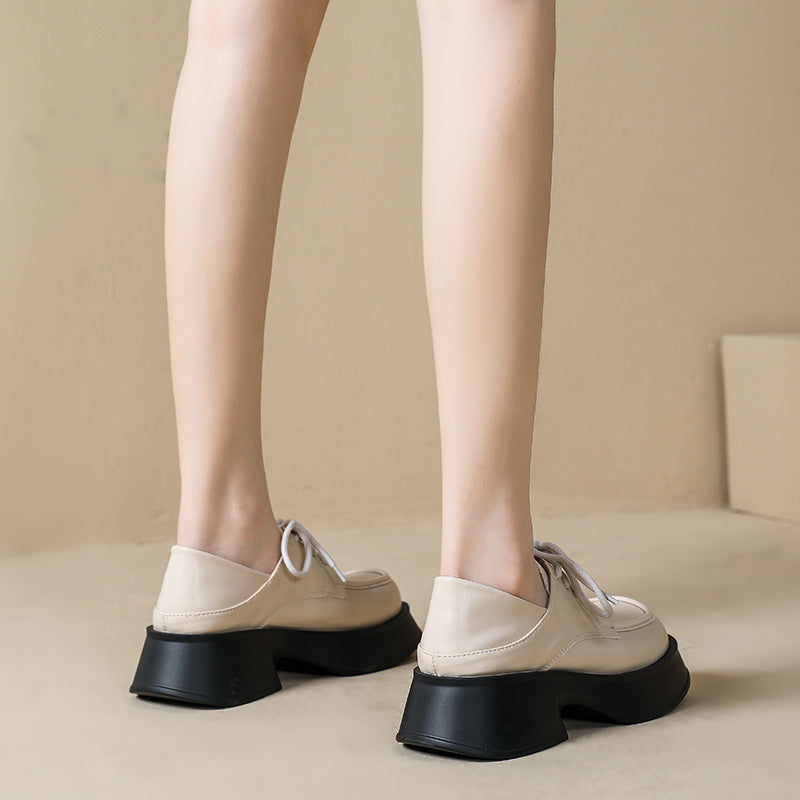 Women's Up Small For Lazy British Style Loafers
