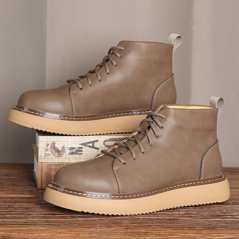 Men's Martin Vintage Cowhide Classic Worker Outdoor Boots