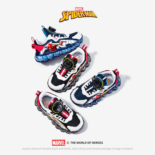 Children's Marvel Boys Summer Rotating Button Basketball Kid's Sneakers