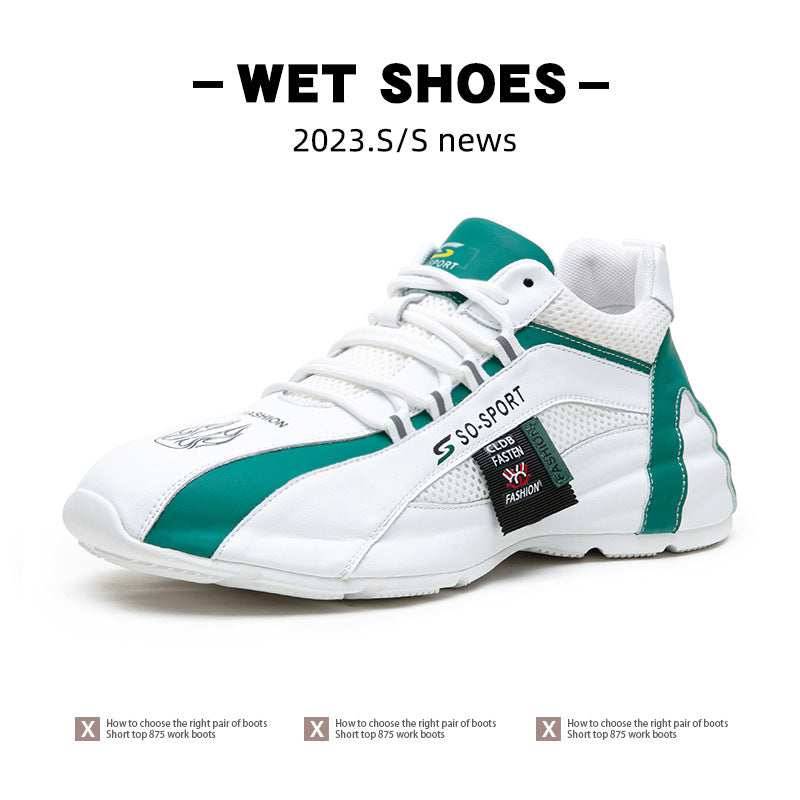 Men's Oversized Size Male Thick Bottom Heightened Sneakers