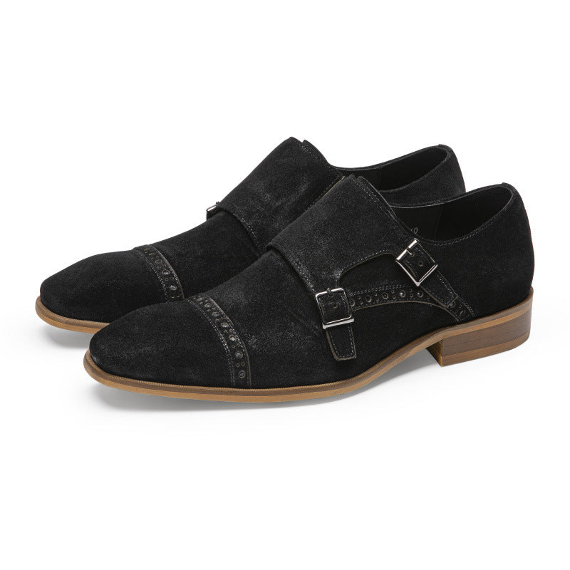 Men's Delivery Within Hours Retro Matte Fashion Leather Shoes