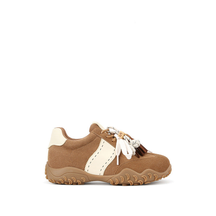 Women's Genuine Version Height Increasing Insole German Training Spring Small Women's Casual Shoes