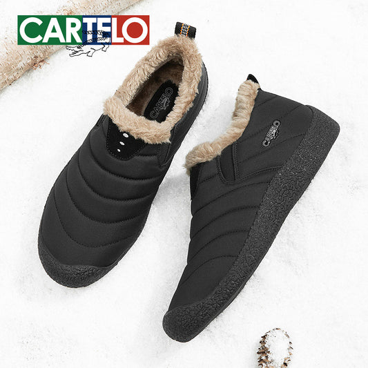 Men's Crocodile Couple Winter With Veet Outdoor Men's Shoes
