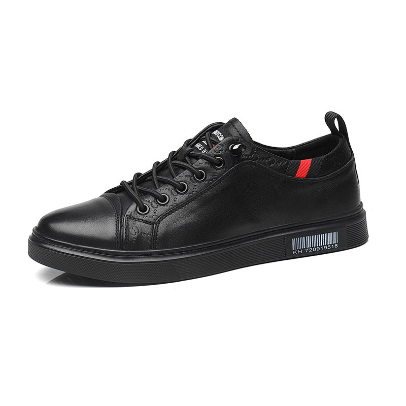 Men's Top Layer Cowhide Genuine Breathable Fashion Sneakers