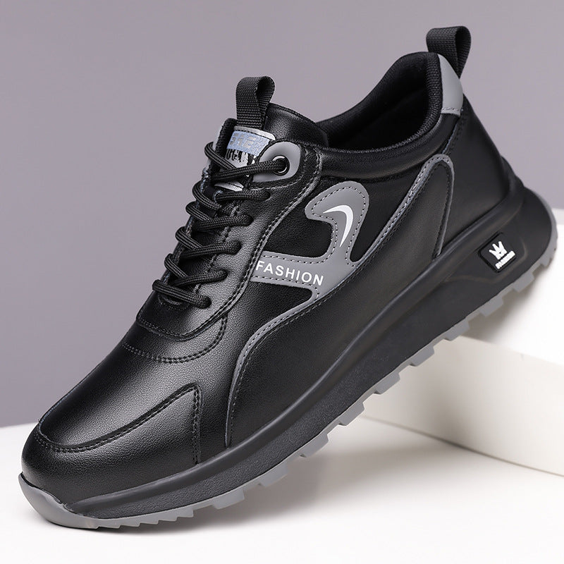 Creative Men's Outdoor Genuine Sports Fashion Leather Shoes