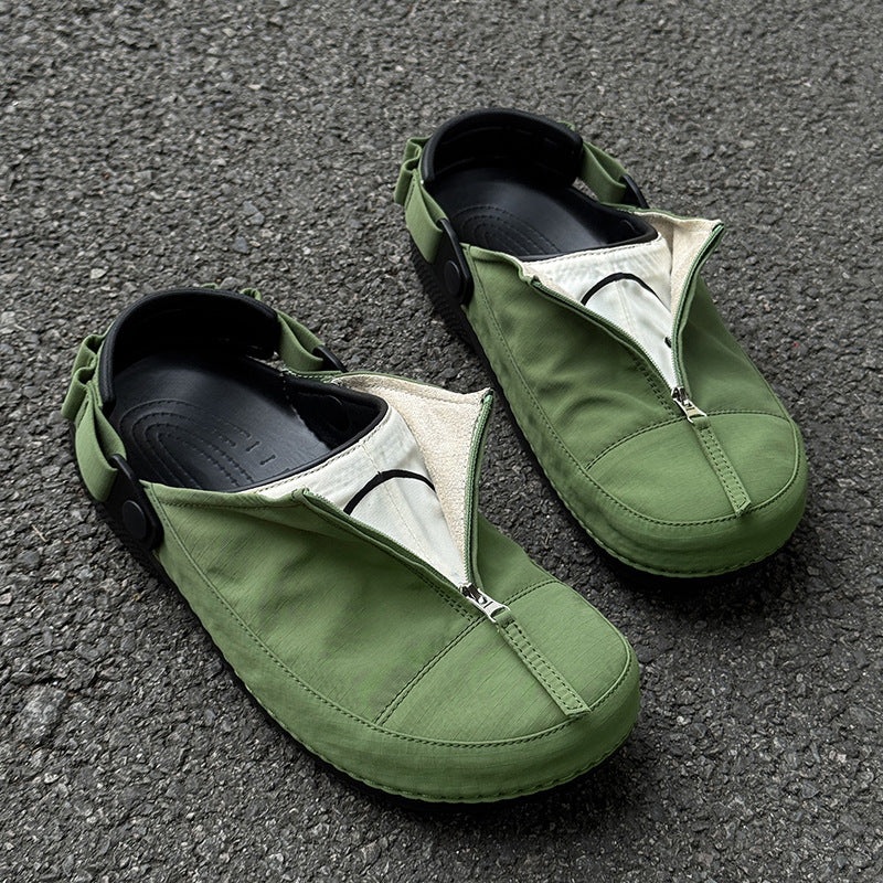 Women's & Men's Closed Toe Half Outdoor Trend Commuter Platform Sandals