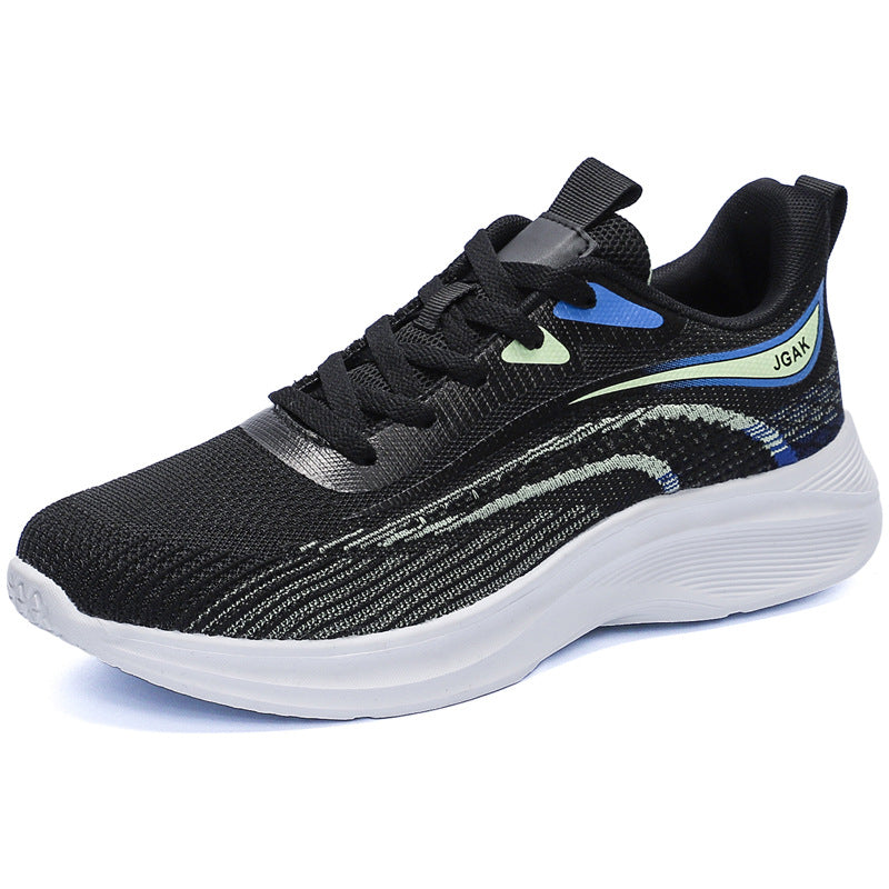 Men's Plus Size Trendy Flying Woven Mesh Sneakers