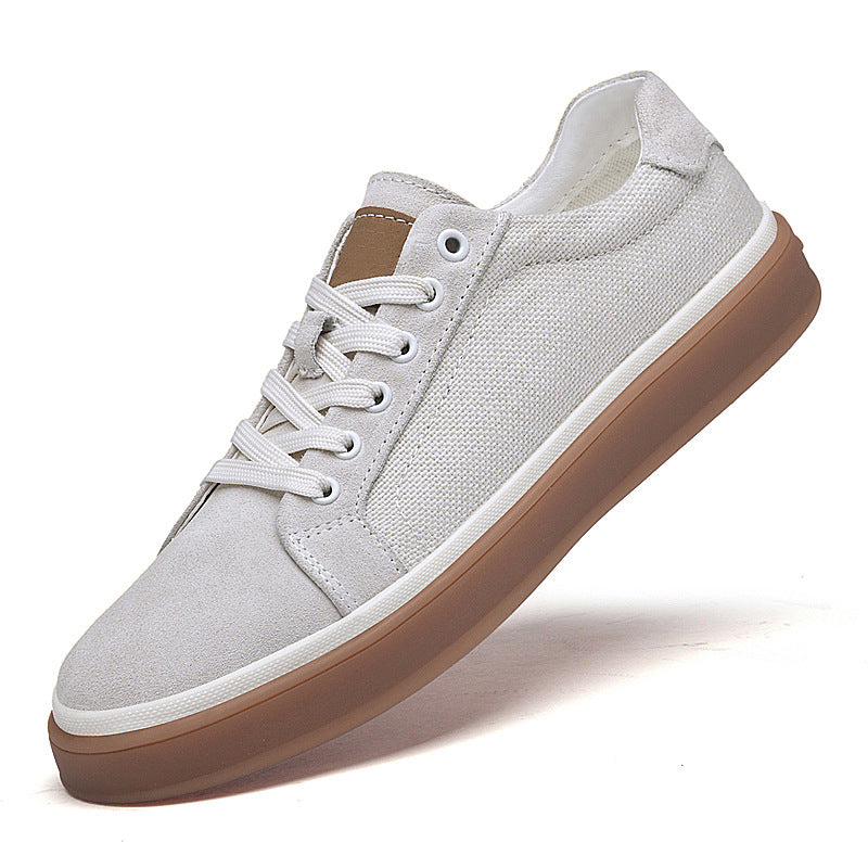 Men's Sports Skate Color Matching German Training Flat Pumps Men's Shoes