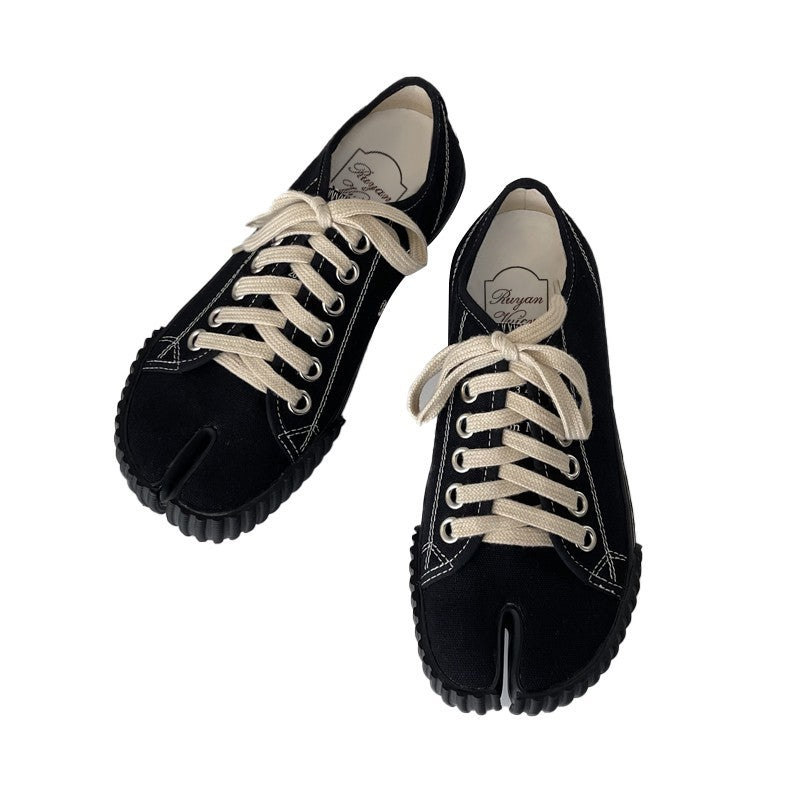 Women's Horseshoe Trotter Gear Bottom Board Canvas Shoes