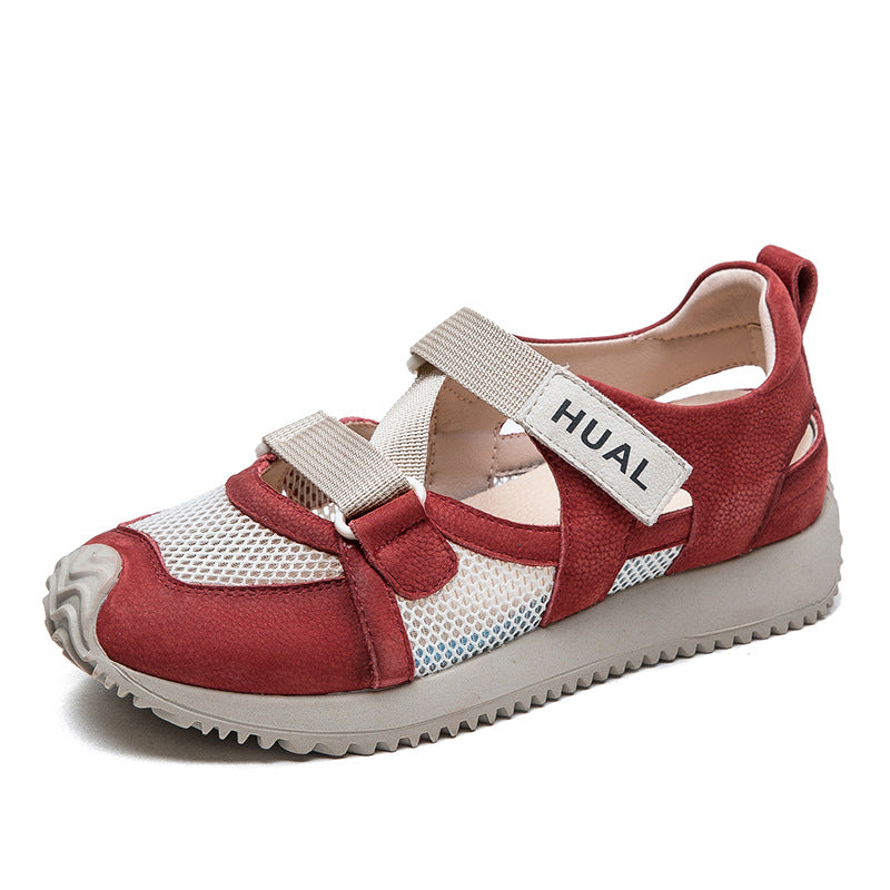 Women's Matching Sports Style Leisure Pumps Breathable Mesh Casual Shoes