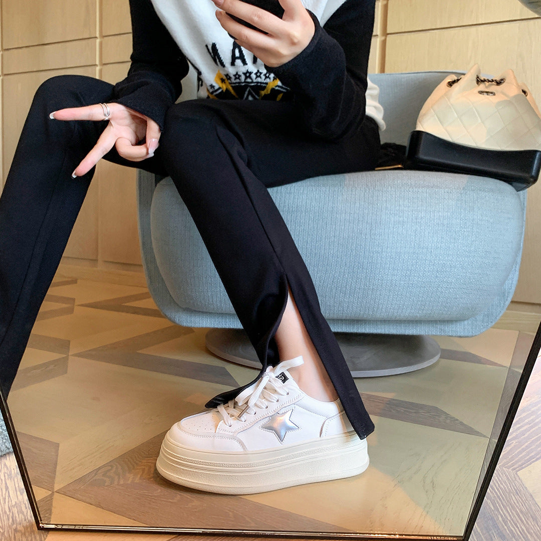 Women's Su Weekend Platform Sports White Casual Shoes