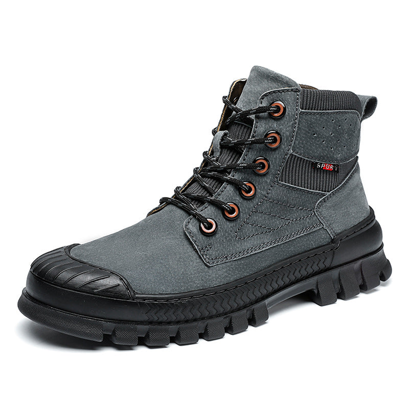 Men's Martin Outdoor Big Toe Suede Boots