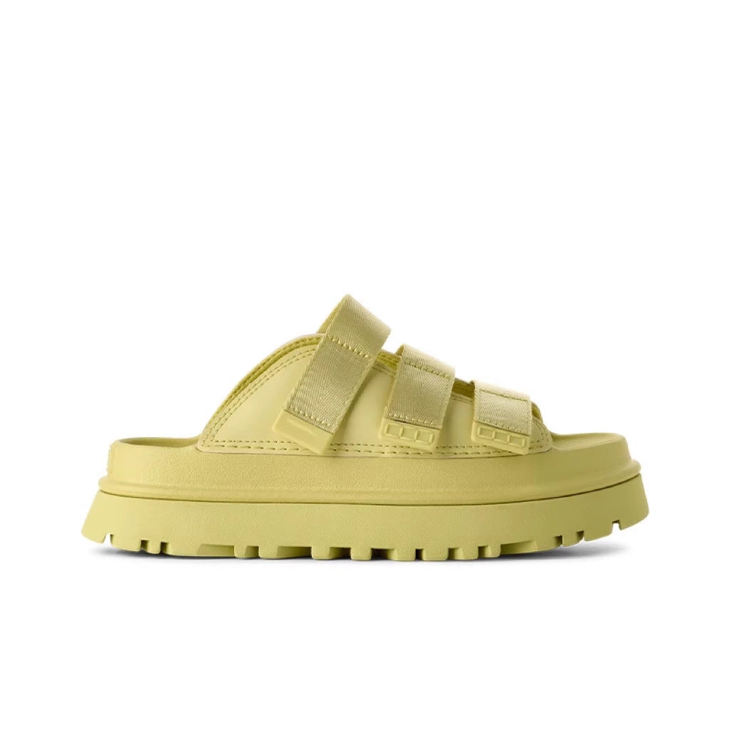 Platform Height Increasing Velcro High Fashion Sandals