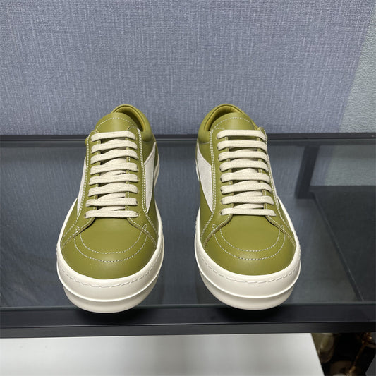 Green High Street Low Top Niche Sneakers
