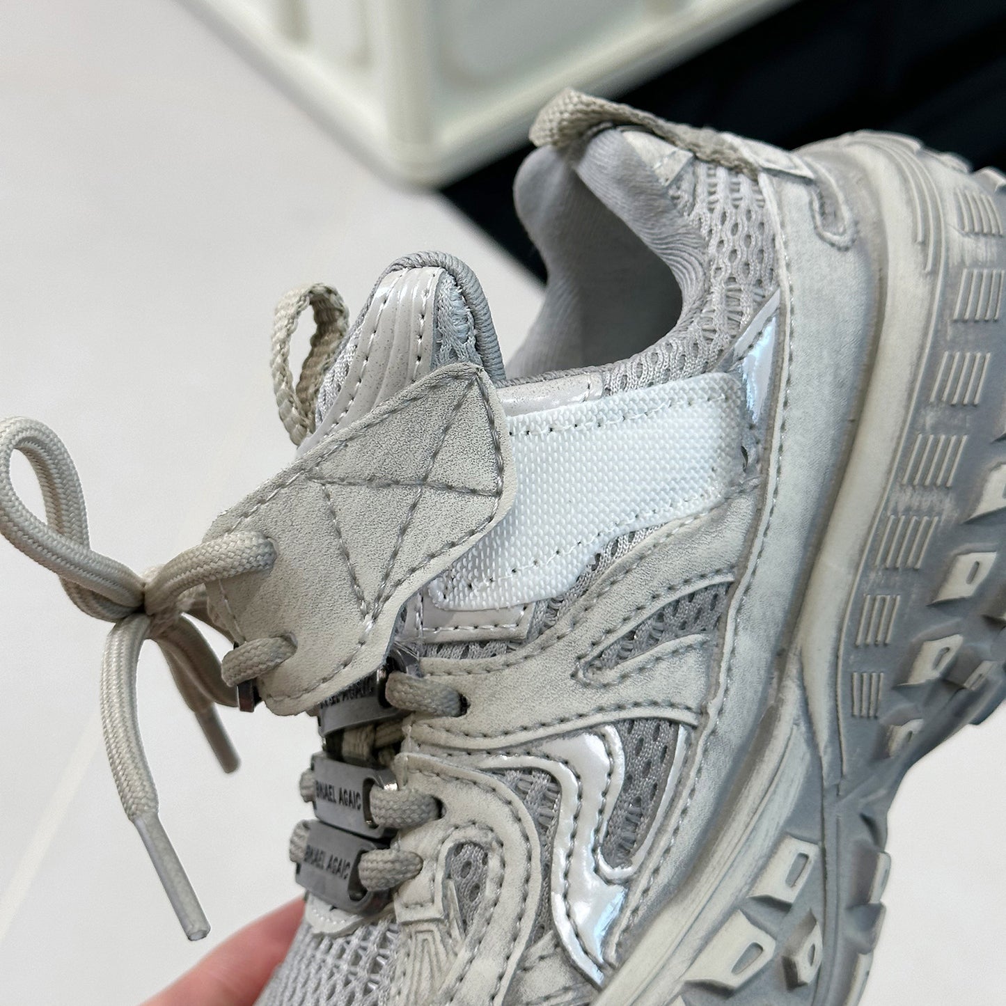 Children's Fashion Trend Durian Resin Sole Dad Kid's Sneakers