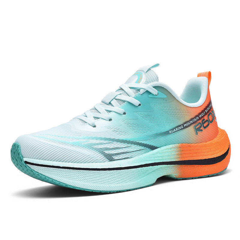 Men's Large Lightweight Shock Absorption Rebound Running Sneakers