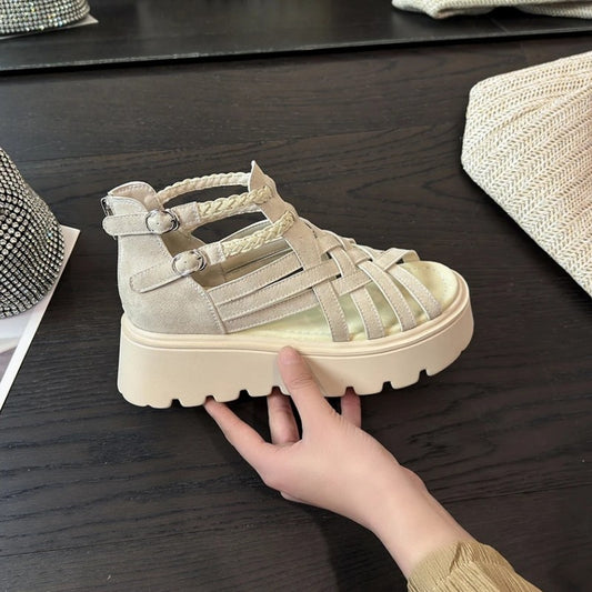 Women's Thick-soled Small Roman Summer Open Toe Sandals