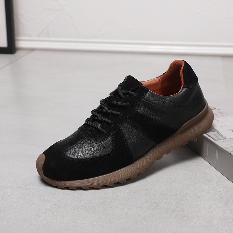 Men's Spring Genuine Tendon Bottom Comfortable Breathable German Men's Casual Shoes