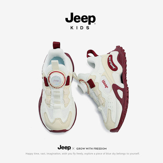 Children's Outdoor Climbing Mesh Breathable Boys Running Boots