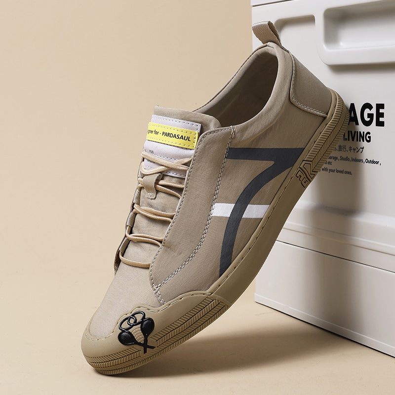 Men's Korean Style Trendy Breathable Cloth Canvas Shoes