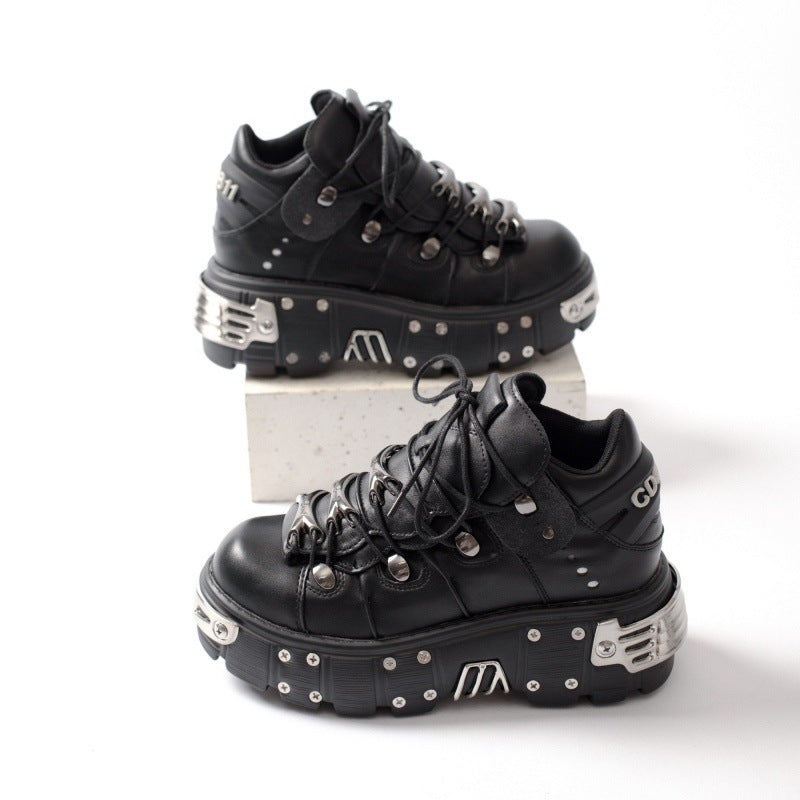 Women's Size Dad Platform Russian Heavy Metal Women's Shoes