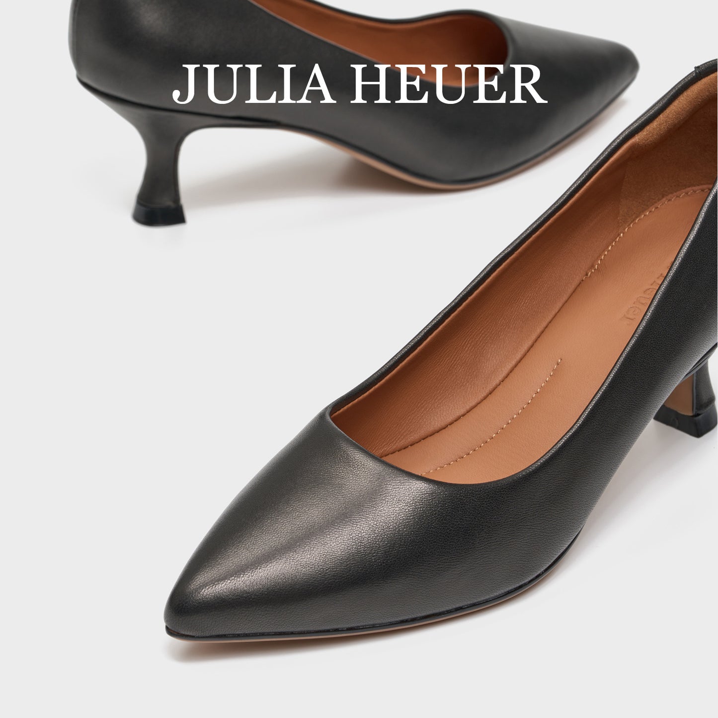Women's Niche Pointed Stiletto Commuter High Low-cut Heels