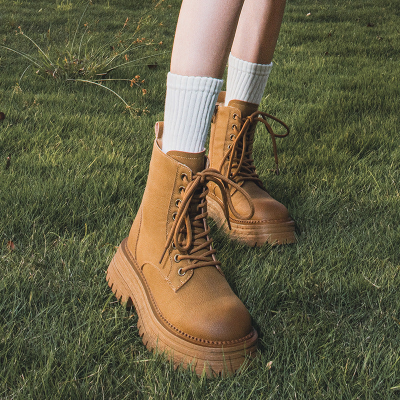 Women's Martin Retro Easy Matching Thick Bottom Boots