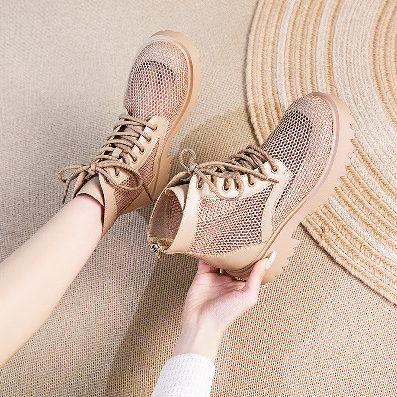 Women's Classic Beautiful New Mesh Summer Heels