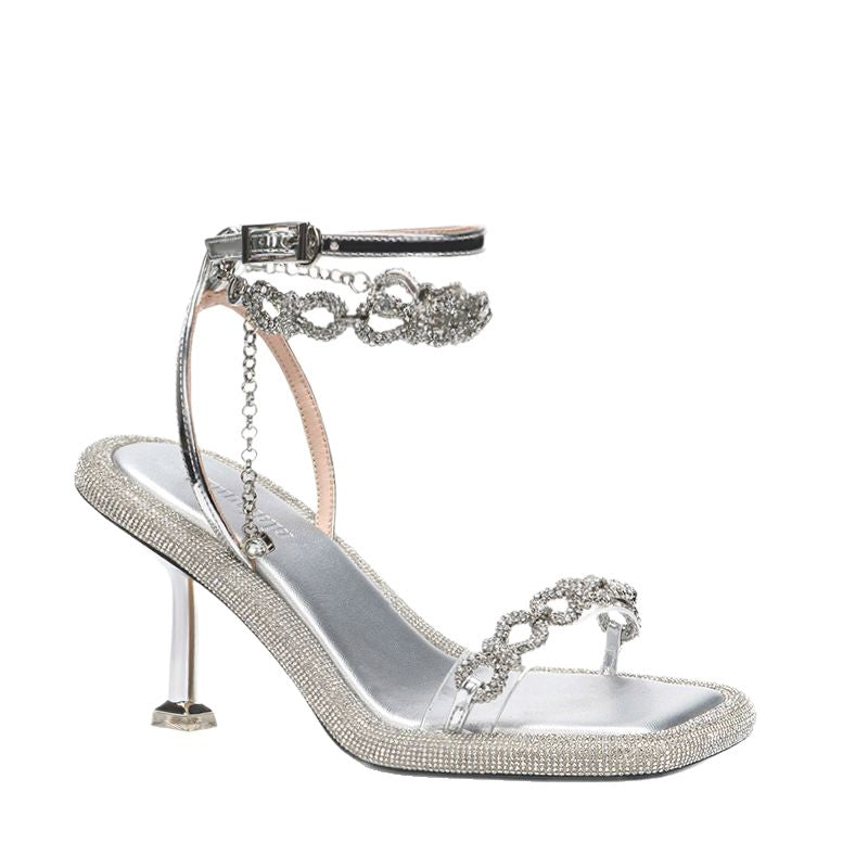 Women's Graceful Fashionable Starry Sky High Summer Heels
