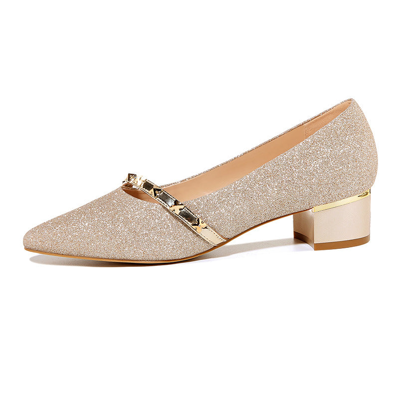 Women's Wedding For Cheongsam Bridal Low Bridesmaid Loafers