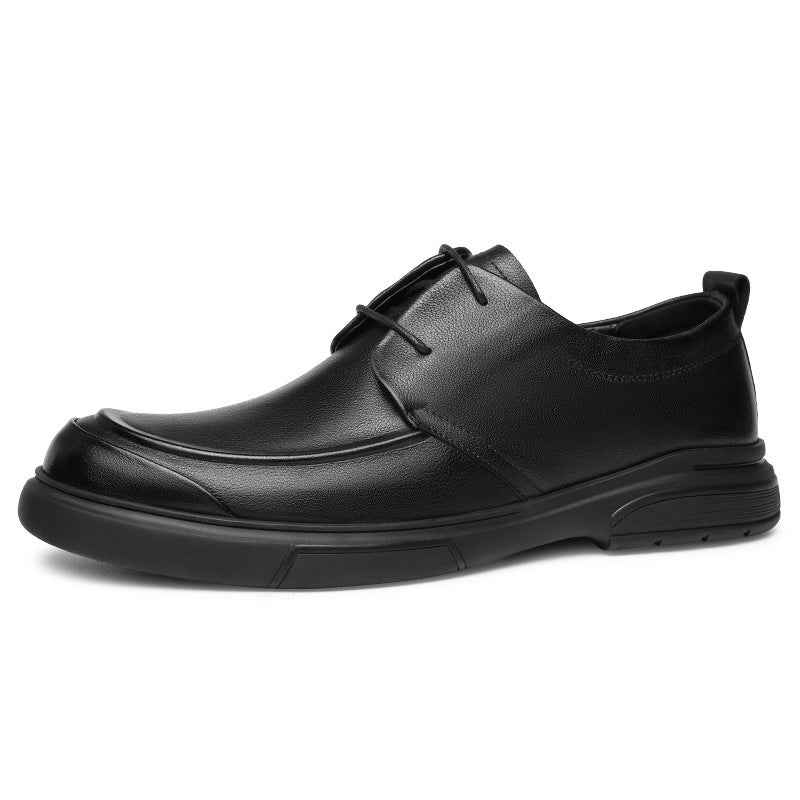 Men's Plus Size Formal High-grade Black Derby Men's Business Leather Shoes