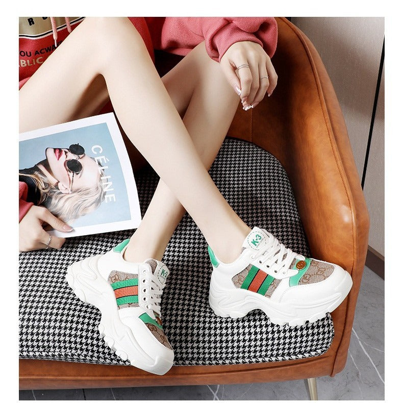 Women's Platform Dad European Goods Genuine Fashion Casual Shoes