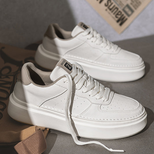 Men's Surface Pure Color Low Top Sports Sneakers