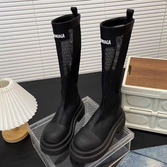 Tube Female Small Thick Bottom Below Boots