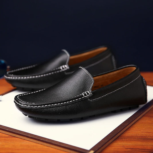 Men's Size White Summer Breathable Genuine Fashion Casual Shoes