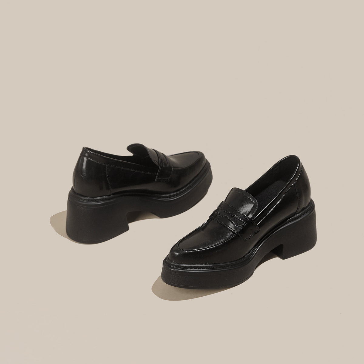 Women's With Hidden Low-cut British Style Formal Women's Casual Shoes