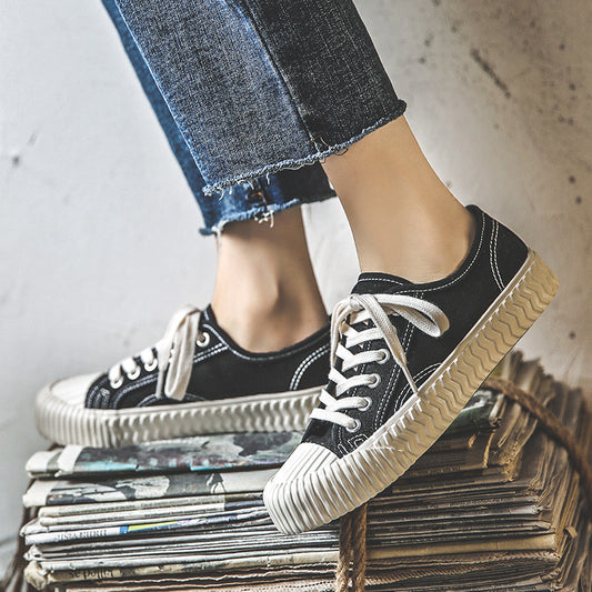 Women's Durable Versatile Four Fashionable Flat Casual Shoes