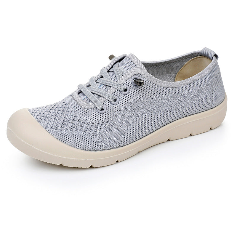 Women's Old Breathable Soft Bottom Lightweight Comfortable Slip-on Casual Shoes