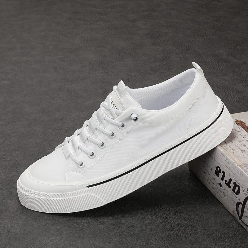Men's Spring Versatile Korean Fashion Breathable Canvas Shoes