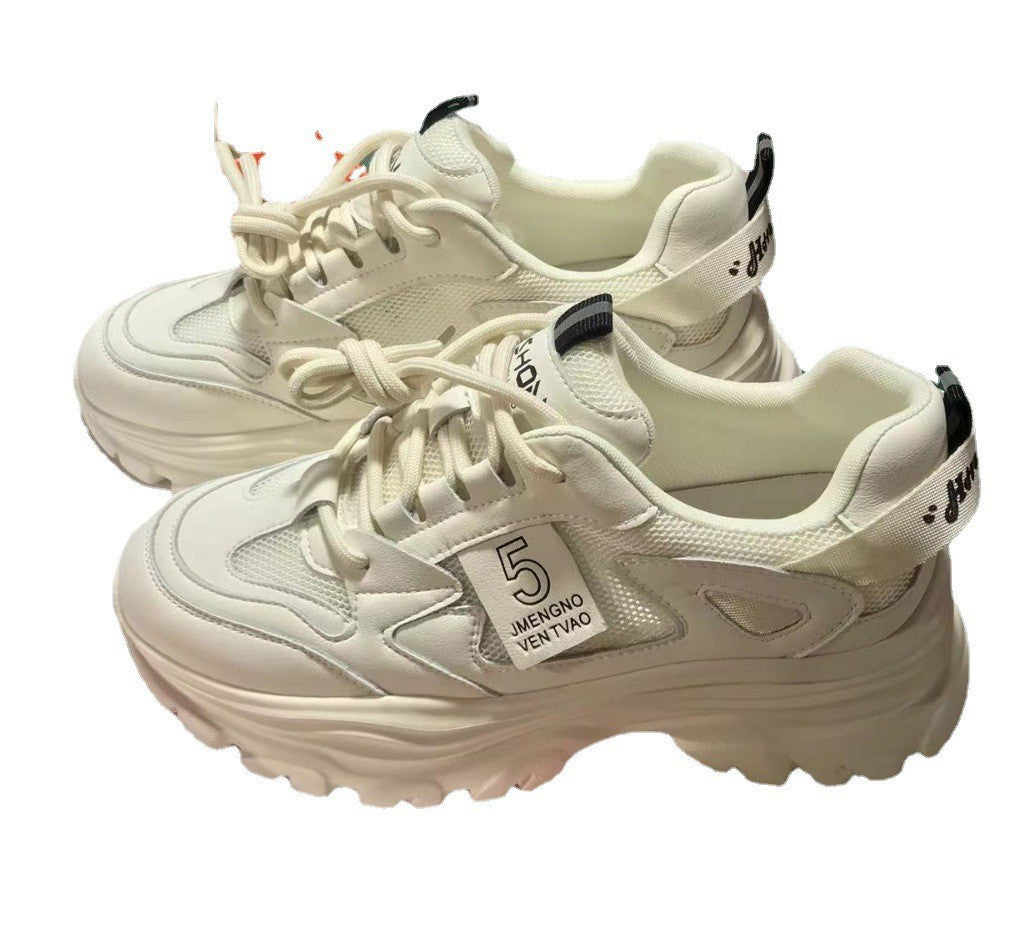 Women's Platform Dad Spring Korean Style Versatile Men's Shoes