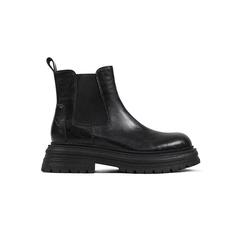 Women's Sheepskin Version Martin Autumn British Style Boots