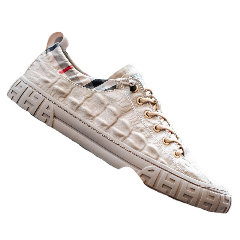 Men's Cool Summer Breathable Cloth Front Canvas Shoes