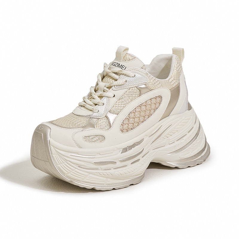 Women's Dad Autumn Height Increasing Insole Show Sneakers