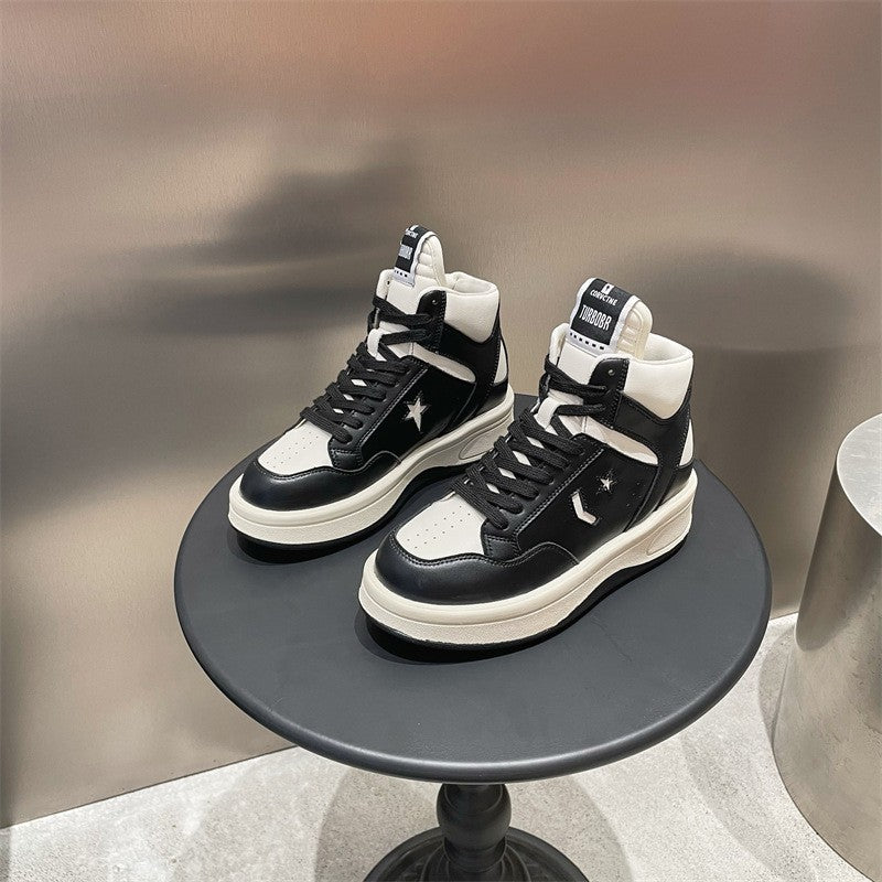 Women's Increasing Insole Spring Thick Bottom White Super Women's Shoes