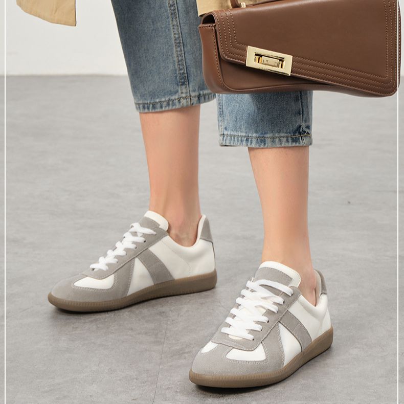 Women's German Niche Retro Training Genuine Versatile Casual Shoes