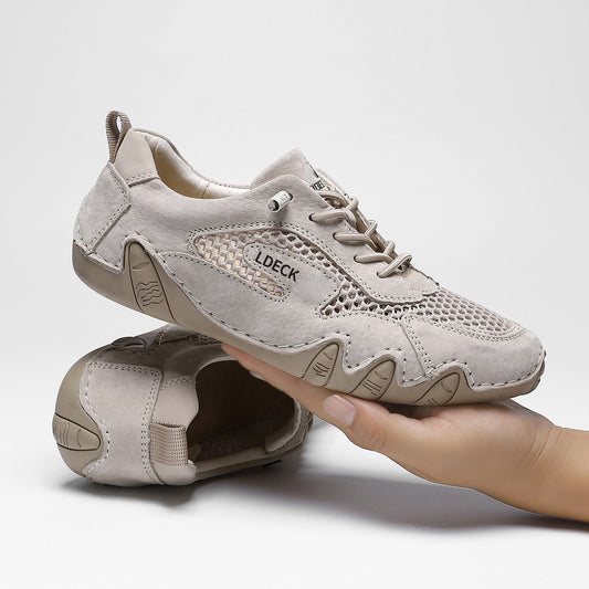 Plus Size Unisex Outdoor Summer Breathable Sneakers