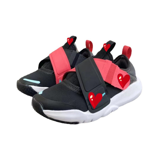 Children's Saucer Low Top Velcro Fastener Slip-on Kid's Sneakers