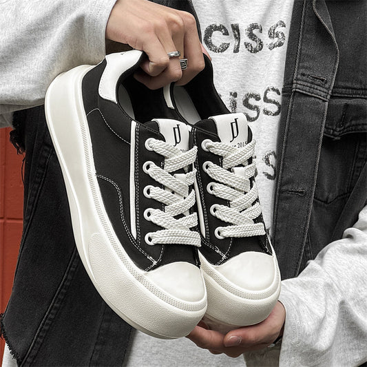 Men's Spring Fashion Platform Trendy Wild Lightweight Sneakers